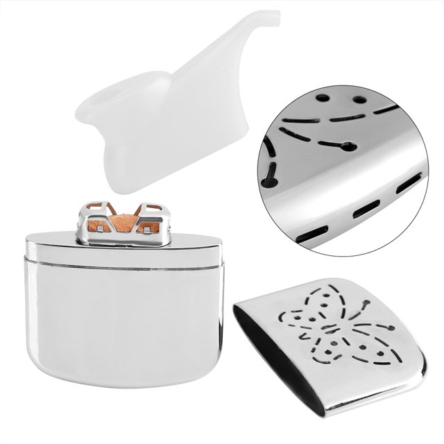 Calentador de Tazas Calentador Horno Aleacin de Zinc Ultraligero Porttil Pequeo Bolsillo prctico Quemador de Combustible lquido De Mano Interior al Aire Libre EOTVIA No