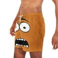 thumbnail image 5 of Pantalones Cortos de Cintura Elástica de los Hombres Casual Divertido Impreso Pantalones Cortos de Natación, Bajos de Playa de Verano Ligeros con Bolsillos, 5 of 5