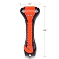 thumbnail image 4 of 2 Pieces Car Safety Anti-Slip Hammer Seat Belt Cutter Emergency Class/Window Puncher Auto Rescue Disaster Escape Life Saving Hammer Tool Large, 4 of 5