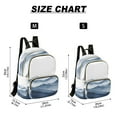 thumbnail image 2 of FORMRS Mini Backpack Purse for Women Quilted Travel Daypack Casual Shoulder Bag, Watercolor Mountains, 2 of 7