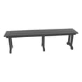 thumbnail image 1 of Charleston Outdoor Patio Adirondack Dining Trestle Bench, 1 of 5