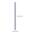 thumbnail image 2 of CIMAXIC Dark Blue Plastic Spoke Sleeves Motorcycle Rim Decorations Durable and Easy Install, 2 of 8