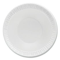 Dart Non-Laminated Foam Dinnerware, Bowl, 5 oz, White, 125/Pack, 8 Packs/Carton
