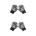 thumbnail image 2 of Qarigey 1 par de guantes de invierno para niños, guantes para niños, cómodos, cálidos, para manualidades, cubiertas para manos, cubiertas para dedos Negro+Camuflaje 2piezas Qarigey  CBP331288, 2 of 6