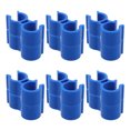 thumbnail image 1 of OUNONA 20Ud Soporte Para Ducha Azul Con Abrazadera Para Tubo Y Montaje Sin Daños En, 1 of 6