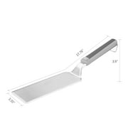 Expert Grill Stainless Steel Griddle Spatula, Black & Gray