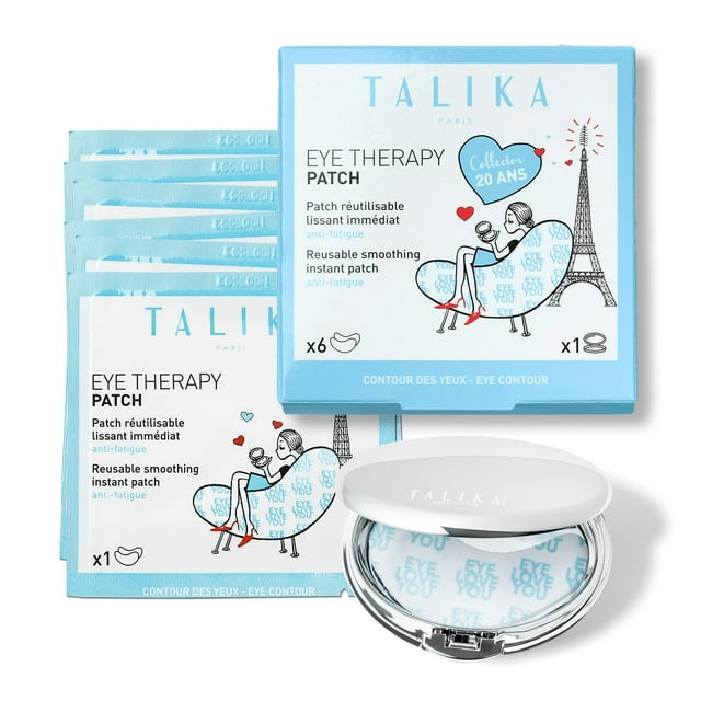 Parche de terapia ocular Talika Instant Smoothing, 6 pares con funda