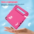 thumbnail image 5 of AVAWO Kids Case for iPad 9th/8th/7th Generation 10.2 inch 2021/2020/2019, Light Weight ShockProof Handle Stand Case for iPad 9/8/7 Gen 10.2"-Pink, 5 of 8