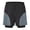 Black, variant on Men's 2 in 1 Running Shorts 5" Quick Dry Athletic Workout Shorts Lightweight Gym Training Shorts with Zipper Pockets Black XL