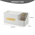 thumbnail image 2 of Soporte para funda de caja de pañuelos con servilleta de almacenamiento Caja de pañuelos multifunción, 2 of 5