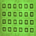 thumbnail image 1 of Ahgly Company Indoor Square Abstract Green Modern Area Rugs, 8' Square, 1 of 4