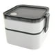 thumbnail image 4 of Fiambrera sellada portátil, contenedor de almuerzo para niños, contenedor de ensalada multifunción, contenedor de almacenamiento de alimentos para Blanco, 4 of 9