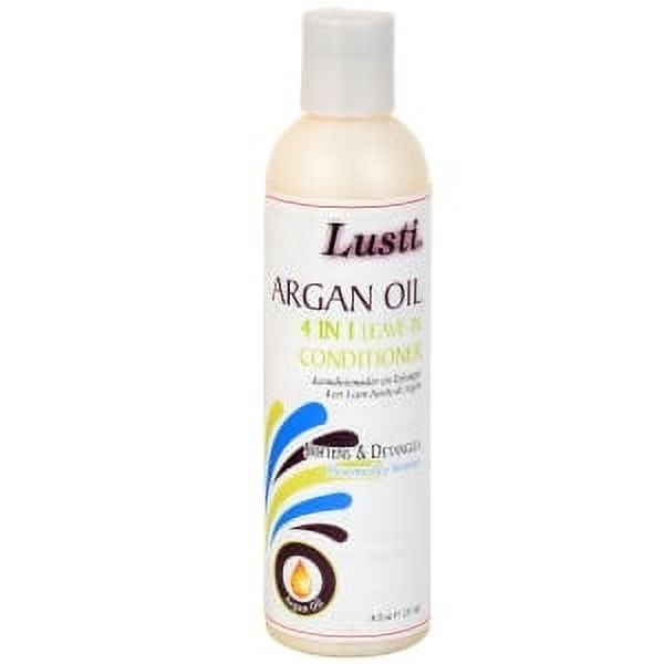 Lusti Argan Oil 4 In 1 Leave in Hair Conditioner Detangles & Softens Hair  8 Fl oz. Bottle - image 2 of 2