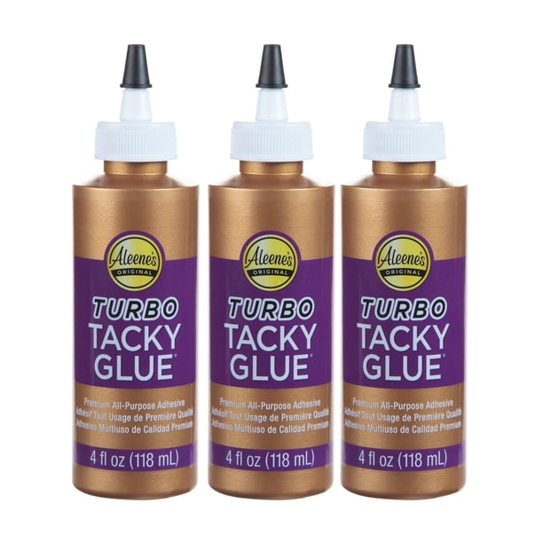 Pegamento de Adhesión Turbo Tacky Aleene's 3x120 ml