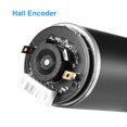 thumbnail image 3 of Motor de engranaje de gusano autolock DC12V 37RPM con encoder y cable, 3 of 7