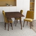 thumbnail image 4 of Adelphie Mid Century Modern 5 Piece Dining Room Set, 4 of 6