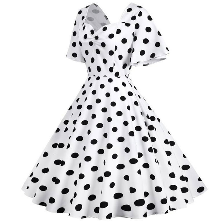 White 60s clearance dress