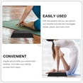 thumbnail image 2 of OUNONA 2Pcs Yoga Strong Mat TPE Black for Stability Enhancement and Home Exercise, 2 of 8
