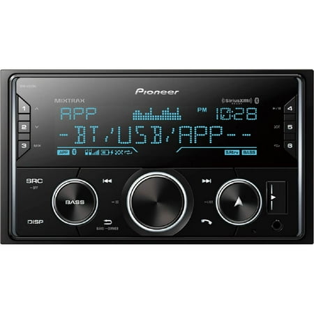 Pioneer MVH-S622BS - Double DIN Digital Media Receiver w/ Built-in Bluetooth, and SiriusXM-Ready