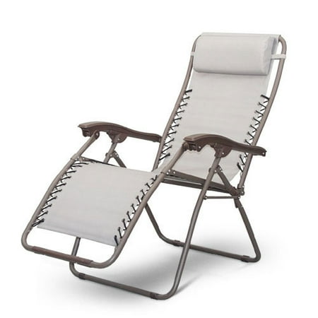 Hometrends Ultimate Bungee Folding Recliner, Natural