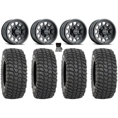 Method 414 15 Wheels Black 35 XCR350 Tires Can-Am Maverick R Method 414 15 Wheels Black 35 XCR350 Tires Can-Am Maverick R