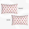 thumbnail image 4 of Kdxio Cotton Pillow Cases 16"x24" Pillowcases,Soft and Breathable Bedroom Pillow Cases-Strawberry, 4 of 8