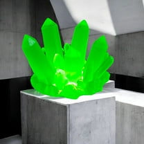 Kryptonite Crystal Resin Figurine