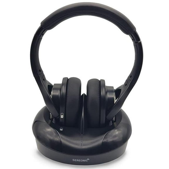 Serene Innovations  WH100 Wireless TV Headphones, Black