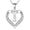 Silver, variant on Heart Initial Necklaces for Women Dainty 14K Gold Plated CZ Heart Pendant Tiny Letter Trendy Jewelry Teacher Appreciation Mothers Day Graduation Gifts for Her Mom Kids Teen Girls Wife Ideas