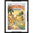 thumbnail image 5 of Art.com Visit Coral Gables, Florida Art Print by Kerne Erickson, Black Frame Wall Art, 17" x 23", 5 of 5