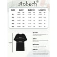 thumbnail image 4 of Anbech Basic Witch Plus Shirt for Women Graphic Halloween Themed Print Tees Short Sleeve Vintage Ladies Tops, 4 of 4