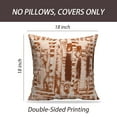 thumbnail image 2 of LALILO Throw Pillow Covers Art Artist Artistic Artwork Blue Brush Cushion Cover 18" x 18", 2 Pack, 2 of 6