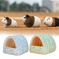 thumbnail image 4 of Rat Hamster House Bed Winter Warm Fleece Small Pet Squirrel Chinchilla Rabbit Guinea Pig Bed House Cage Nest Hamster Accessories, 4 of 8