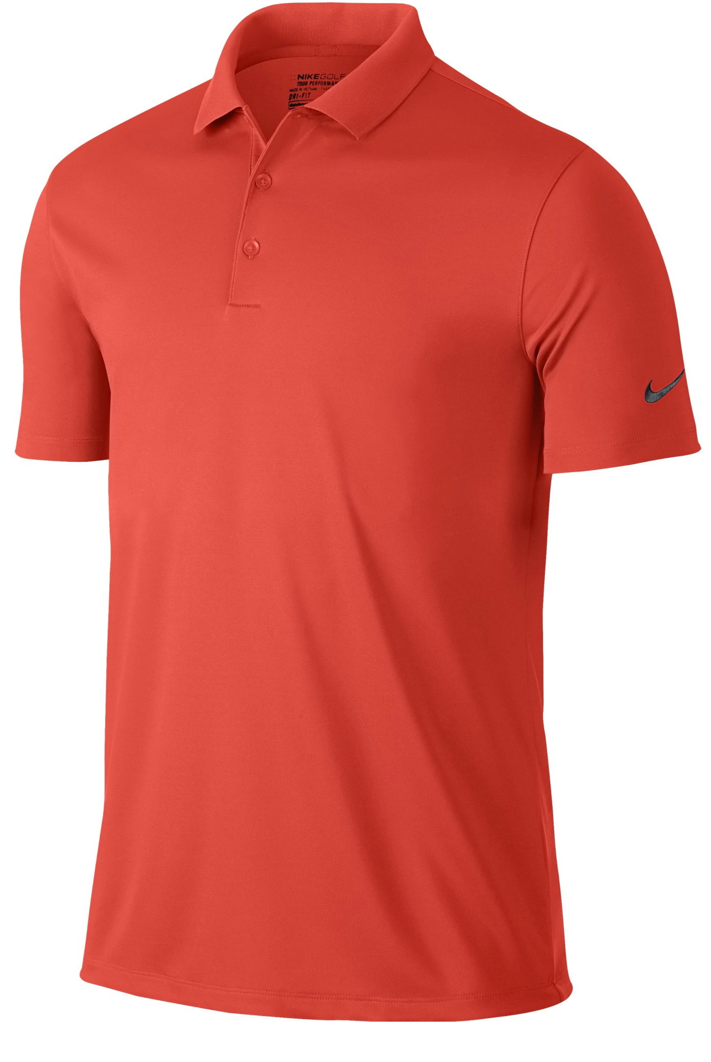 NEW Nike Victory Solid Polo Max Orange 
