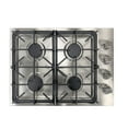 thumbnail image 1 of Crown 30 Inch 4 Burner Drop-In Stainless Steel Gas Cooktop LGC3001, 1 of 9