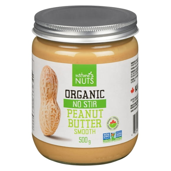 Nature's Nut Biologique Sans Brassage Beurre D'Arachides Lisse