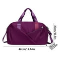 thumbnail image 2 of Fiudx Bolsa de Viaje Ligera y Espaciosa, Bolsa Deportiva Multibolsillos, Versátil para El Fin de Semana, Ideal para Viajes de Yoga, Ideal para Viajes Cortos, con Separación de Humedad y Humedad., 2 of 2