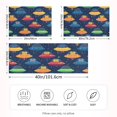 thumbnail image 2 of Yayeee Pillowcase Queen Size Set of 2 Satin Wrinkle Resistant Envelope Pillow Case, Rainbow Space Cat, 2 of 8