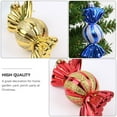 thumbnail image 2 of Raindrops 10Pcs Candy Pendant Glittered Candy Ornaments Assorted Color Plastic for Christmas Tree Decor, 2 of 8