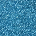 thumbnail image 2 of 1pound Glass Seed Beads Trans. Colours Lustered Round Light Cyan 2mm Hole: 1mm 30000pcs/pound Brown, 2 of 5