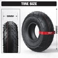 thumbnail image 2 of Neumático y cámara de aire 1PZ 3.00-4 260x85 mm para scooter y bicicleta, 2 of 6