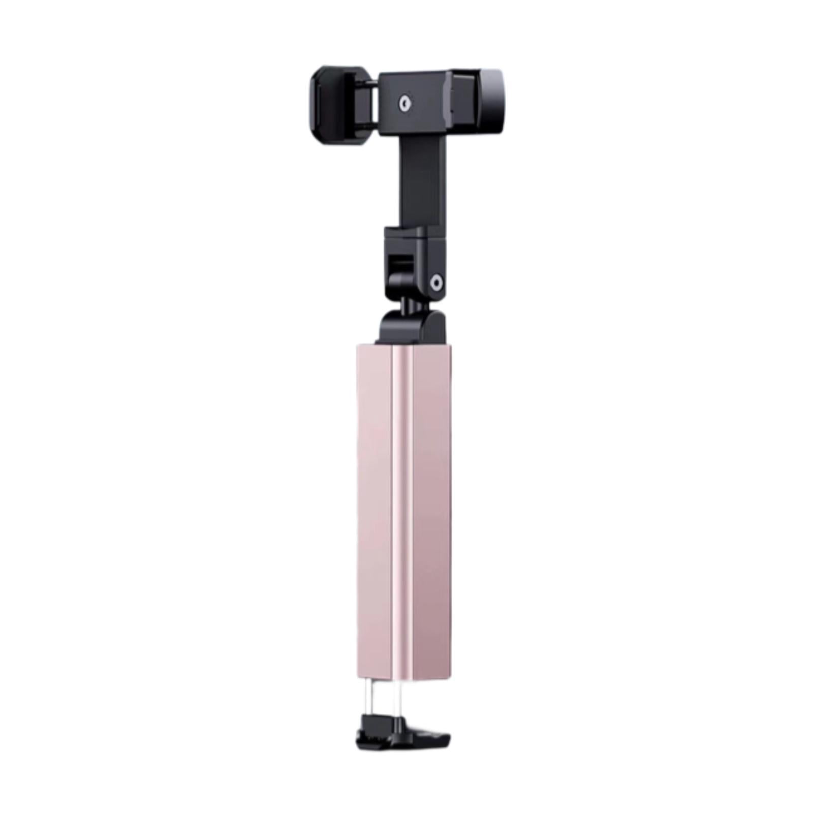Generic Treppiede per Selfie in Alluminio da 63 Pollici con Telecomando BT e Clamp/Holder Magnetiche per Vlog di Viaggio Generic Treppiede per Selfie in Alluminio da 63 Pollici con Telecomando BT e Clamp/Holder Magnetiche per Vlog di Viaggio