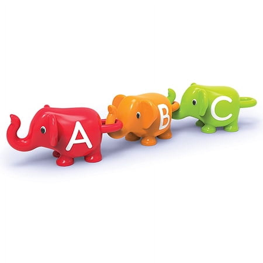 ELEPHANT 2冊 Learning Resources Snap-n-Learn ABC Elephants, Educational