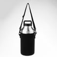 thumbnail image 6 of Insulated Bottle Cool Bag with Strap, Neoprene, Black, 3 Sizes for Choose 64oz, 6 of 9