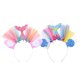 thumbnail image 5 of EeaseMX diadema de fiesta con temática oceánica, diseño de sirena, estrella de mar, concha, gasa, accesorios para disfraz de sirena para niños, estilo 8, 5 of 7