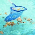 thumbnail image 2 of Upgraded Pool Skimmer Net Heavy Duty Leaf Rake & Pond Swimming Pool Cleaner Supplies Professional Heavy Duty Pool Leaf Rake Fine Mesh Frame Net, 2 of 10
