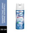 thumbnail image 1 of Lysol Disinfectant Spray, All in One, Spring Waterfall, Disinfect and Eliminate Odours on Hard Surfaces and Fabrics, Kills 99.99% of Viruses & Bacteria, 350 g, 1 of 6