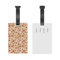 thumbnail image 5 of Kdxio Wildflowers Vintage Luggage Tags Privacy Cover ID Label Suitcase Tags Identifiers For School Bags,Suitcases, 5 of 7