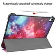 thumbnail image 4 of SaniMore for Apple iPad Air 13 (2024) Case, Auto Sleep/Wake, Rugged PC Case with Tri-Fold Kickstand [Support iPad 1st/3rd Pencil Charging] Shockproof Protective Case for Women Men, Milky Way, 4 of 8