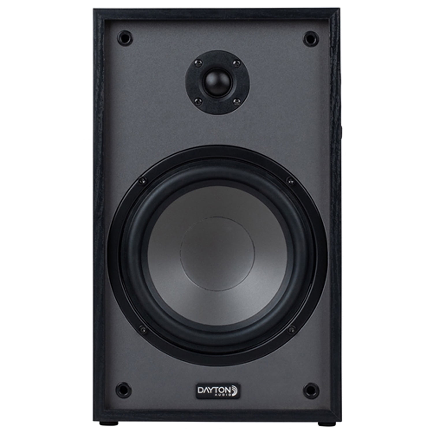Dayton Audio B65A Bluetooth 70-Watt-Continuous-Powered Bookshelf Speakers with 6.5-In. Woofers, 2 Count (Black), B65ABlack